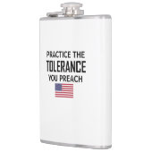 自分が説く寛容さを実践する フラスク (左)