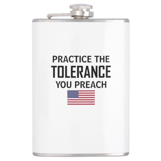 自分が説く寛容さを実践する フラスク (正面)