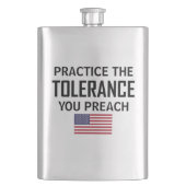 自分が説く寛容さを実践する フラスク (正面)