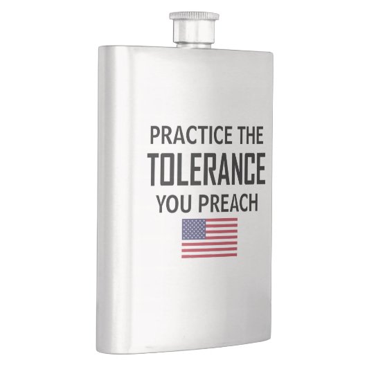 自分が説く寛容さを実践する フラスク (右)