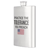 自分が説く寛容さを実践する フラスク (左)