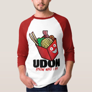 自分が誰か知っているカスタマイズ可能うどん Tシャツ