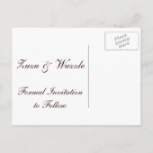 自分が負担する日付を保存する 案内ポストカード (裏面)