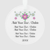 自分きらきら光るのハイヒール オーナメント (裏面)