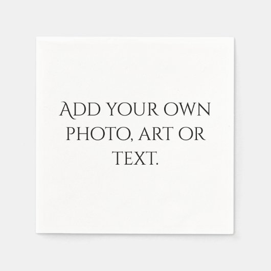 自分たちのウェディングパーティーを作ろう!ベイビーシャワー ブライダルシャワー パーティー スタンダードカクテルナプキン (正面)