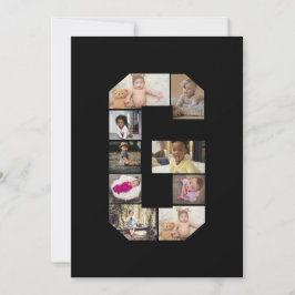 自分だけのアルファベット「G」の写真コラージュを作成しよう カード