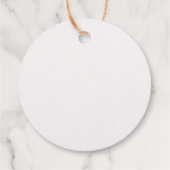 自分だけのウェディングを作る フェイバータグ (裏面)