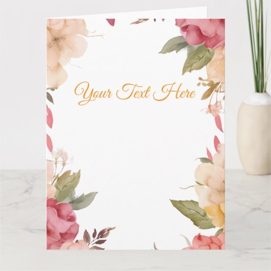 自分だけのオリジナルを作成 カード (正面)