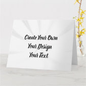 自分だけのオリジナルを作成 カード (黄色い花)