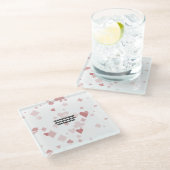 自分だけのオリジナルを作成 ガラスコースター (アングル)