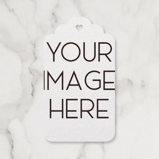 自分だけのオリジナルを作成 ギフトタグ (裏面)