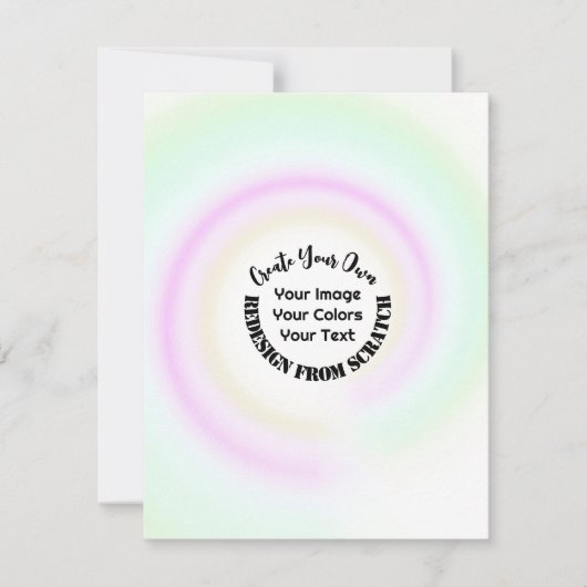 自分だけのオリジナルを作成 シーズンカード (正面)