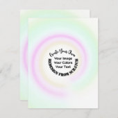 自分だけのオリジナルを作成 シーズンカード (正面/裏面)