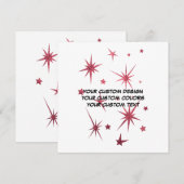 自分だけのオリジナルを作成 シーズンカード (正面/裏面)