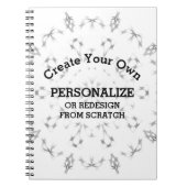 自分だけのオリジナルを作成 ノートブック (正面)