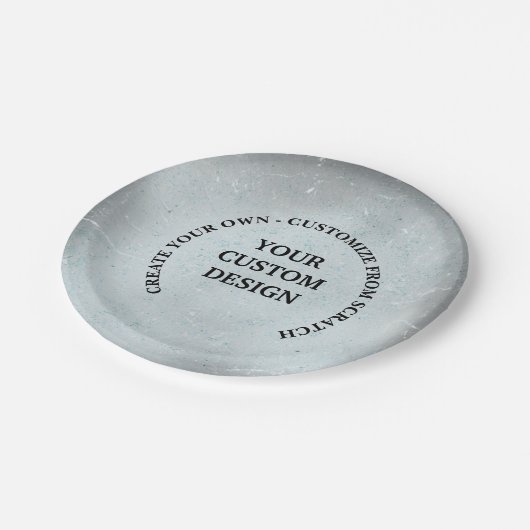 自分だけのオリジナルを作成 ペーパープレート (アングル)