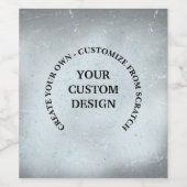 自分だけのオリジナルを作成 ワインラベル (シングルラベル)