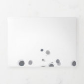 自分だけのオリジナルを作成 三つ折り招待状 (カバー)