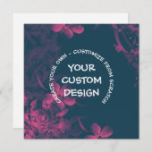 自分だけのオリジナルを作成 招待状 (正面/裏面)