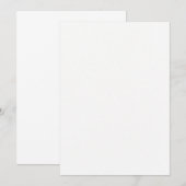 自分だけのオリジナルグッズ 招待状 (正面/裏面)