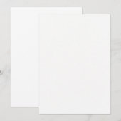 自分だけのオリジナルグッズ 案内状 (正面/裏面)
