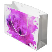 自分だけのオリジナルデザインを作成 ラージペーパーバッグ (裏面アングル)