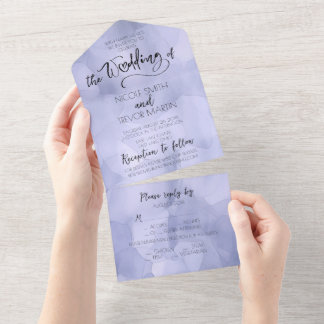 自分だけのオリジナルパープルインディゴ背景を作成 オールインワン招待状