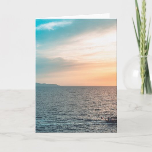 自分だけのオリジナル写真を使った感謝を伝えるカードを作成しよう サンキューカード (正面)