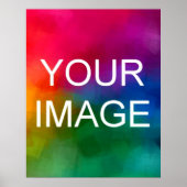 自分だけのオリジナル写真モダンテンプレートを作成 ポスター (正面)
