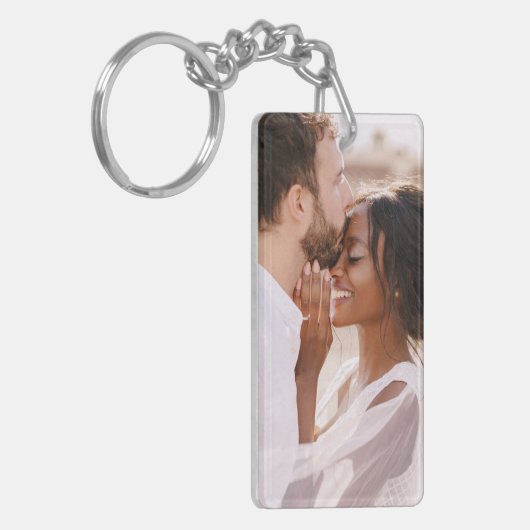 自分だけのオリジナル写真 現代の絵を作ろう キーホルダー (正面左)