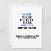 自分だけのオリジナル結婚式招待状を作成 - 名入れ可能！ 招待状 (正面)