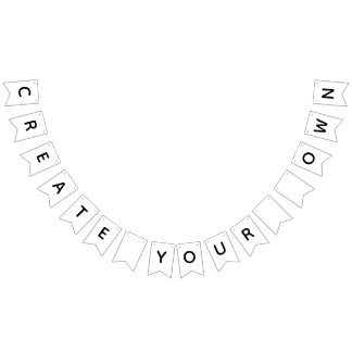 自分だけのオリジナル バンティングフラッグ