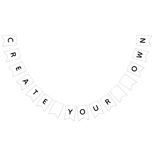 自分だけのオリジナル バンティングフラッグ (全)