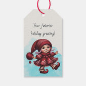 自分だけのオリジナル！歩くビンテージクリスマスノームを作ろう ギフトタグ (裏面)