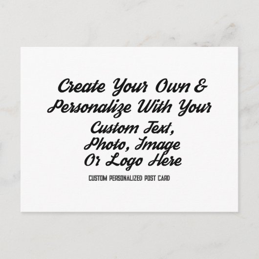 自分だけのオリジナル!特別な「Save The Date」を作成しよう ポストカード (正面)