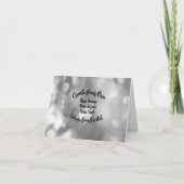 自分だけのカスタムカラー/デザインを作成 サンキューカード (正面)