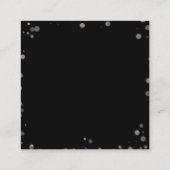 自分だけのカスタムグリーンボケボーダー エンクロージャーカード (裏面)