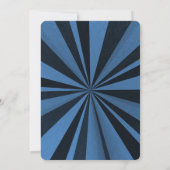 自分だけのカスタムディープレトロサンburstを作成する 招待状 (裏面)