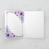 自分だけのカスタムデザインを作成 サンキューカード (内部)