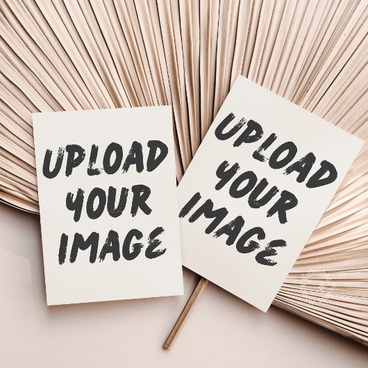 自分だけのカスタム招待状をアップロード お好きな画像を 招待状