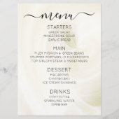 自分だけのカスタム ホワイト ライト スワールを作成 メニュー (正面)