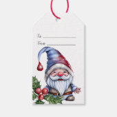 自分だけのキュートなクリスマスノームを作ろう ギフトタグ (正面)