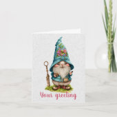 自分だけのキュートな春のノームを作ろう カード (正面)