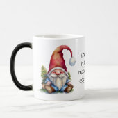 自分だけのクリスマスツリーの小人を創ろう モーフィングマグカップ (左)