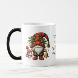 自分だけのクリスマスプレイドのノームを作ろう モーフィングマグカップ