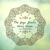 自分だけのスタイルで ヨガのクラスをカスタマイズしよう ウィンドウサイン (シート3)