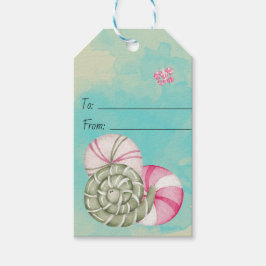 自分だけのスペアミントキャンディーワームクリスマスを作ろう ギフトタグ