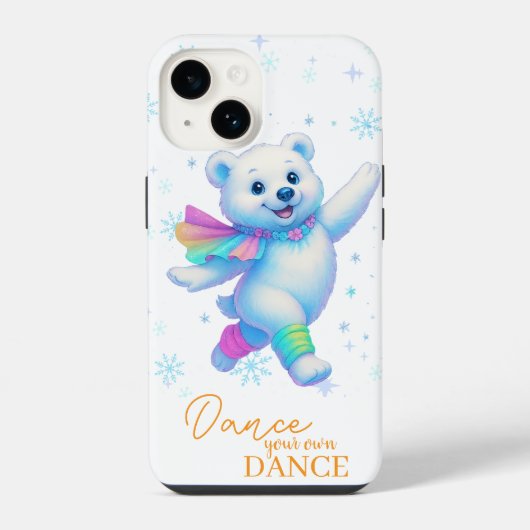 自分だけのダンスを踊ろう スマホケース iPhoneケース (裏面)