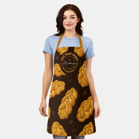 自分だけのチャラパターンをカスタマイズしよう！ハーラ作り家の エプロン (着用した状態)