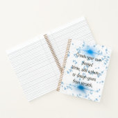 自分だけのデザイン オリジナル写真&テキスト スパイラルを作成しよう ノートブック (内部)